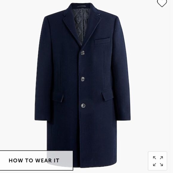 J. Crew Factory Other - J. Crew Factory Thompson topcoat Item H1012